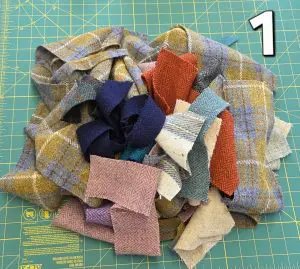 Harris Tweed Remnant Bundles-Free Delivery Included